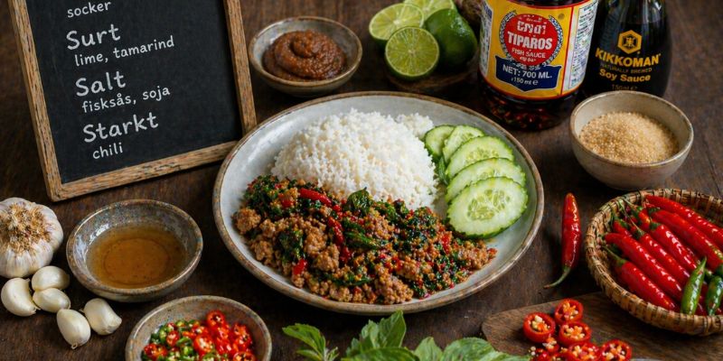 Så balanserar du smaker i thailändsk mat